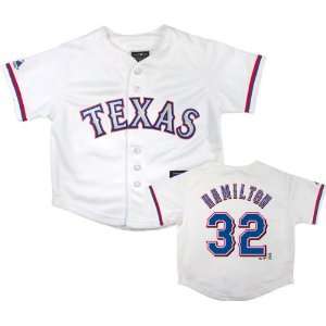  Josh Hamilton Texas Rangers Infant Home White Replica 