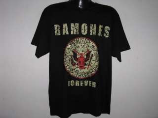 THE RAMONES FOREVER MENS PUNK ROCK T Shirt Size XL  