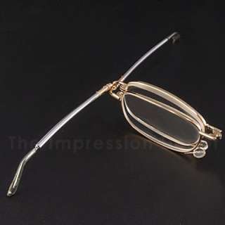 Lightweight Folding Reading Eyeglasses & Matching Case  