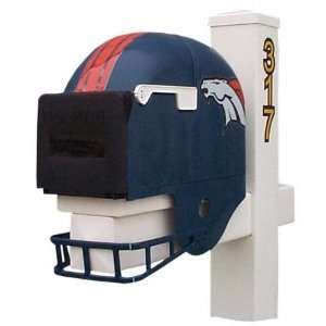  Denver Broncos Helmet Mailbox: Sports & Outdoors
