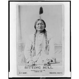 Sitting Bull / by David F. Barry, Bismarck, D.T. 1885  