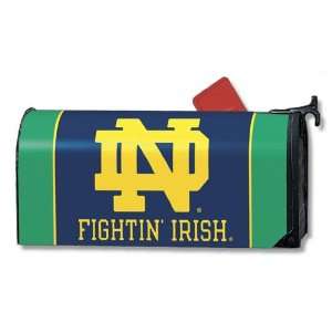   : Notre Dame Fighting Irish Magnetic Mailbox Cover: Sports & Outdoors