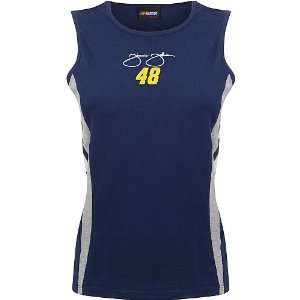   Collection Jimmie Johnson Speed Power Distance Tank: Sports & Outdoors