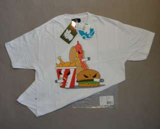Frank Kozik Kidrobot XL Mens Fast Food Mongers Shirt  