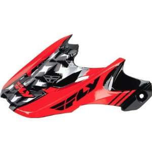 Fly Racing Kinetic Flash Parts Red/Black/White: Sports 
