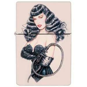  Bettie Page   Whip Refillable Lighter