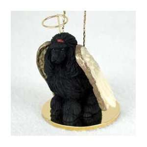  Poodle Angel Dog Ornament   Black: Home & Kitchen