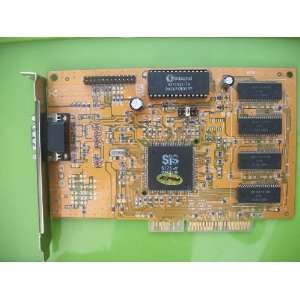   AGP Bus 133 Mhz, Chipset SiS 6326 2D3D 8MB SDRAM, 100 MHz Memory Clock