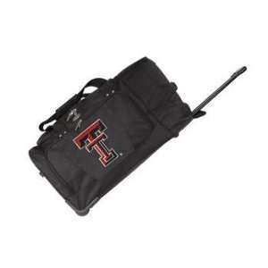   Texas Tech Red Raiders NCAA 27 Rolling Duffel Bag: Sports & Outdoors