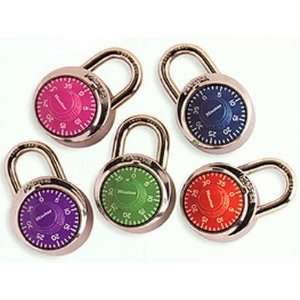  Master Lock Master Combo Lock Color Dial Assorted Colors 