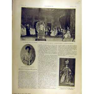   1905 Royal Theatre Munich Bavaria Princess Bernhardt