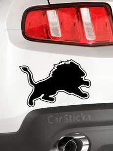 Detroit Lions logo nfl car wall vinyl sticker decal  