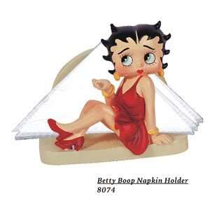 Betty Boop Business Card Holder Betty Sitting Red Dress 