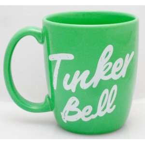  Disney Tinker Bell Signature Coffee Mug: Kitchen & Dining