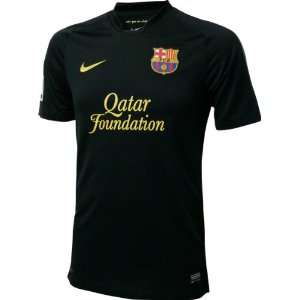  FC Barcelona Black Nike Replica Away Jersey Sports 