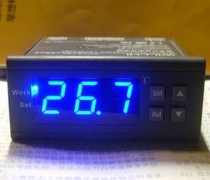 blue 220v thermostat digital temperature control switch  