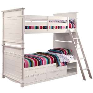  Full over Full Bunk Bed w/Storage HANNAH   Lea Furniture 