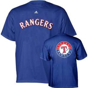  Texas Rangers Blue Primetime T Shirt