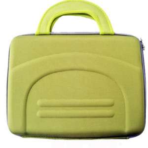 10 Green Hard Netbook Laptop Sleeve Case Carrying Bag  