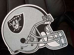 Oakland Raiders Die Cut Helmet Pennant NFL Felt made in USA  