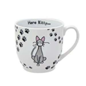 Tracey Porter 0701245 Here Kitty Mug   Pack of 4  Kitchen 
