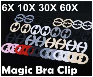 Brand New 6x 10x 30x 60x Clips Perfect Adjust Bra Strap Clip Cleavage 