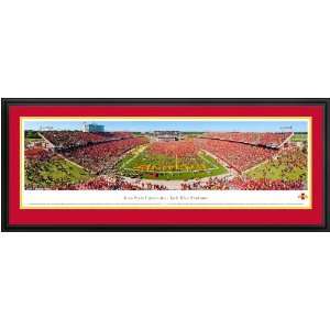   Hawkeyes At Jack Trice Stadium DELUXE Framed Print: Sports & Outdoors