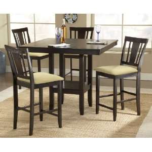  Hillsdale 4180DTBSG Arcadia 5 Piece Counter Height Dining 