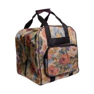  Hemline Cream Floral Serger Tote Bag Arts, Crafts 