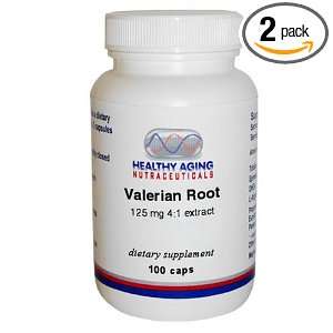 Healthy Aging Nutraceuticals Valerian Root 125 Mg 41 Extract 100 Caps 