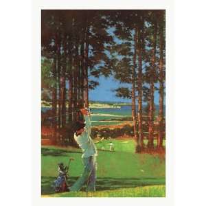    Golfer Finest LAMINATED Print Michael Vaughan 20x28