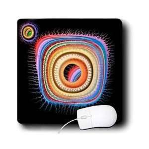   floating through space on black background   Mouse Pads: Electronics