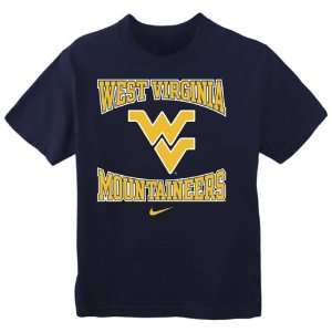 West Virginia Mountaineers Kids 4 7 Nike Mascot T Shirt 