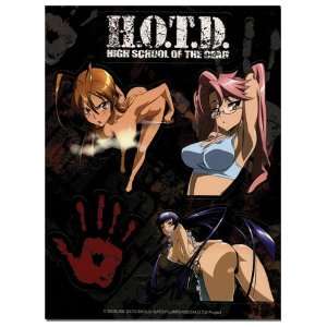  High School Of The Dead Group Sticker Toys & Games
