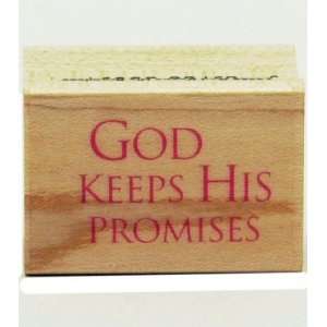  Hero Arts Rubber Stamp   God Keeps His Promises