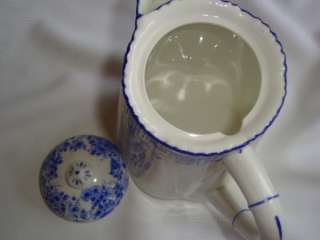 Shelley DAINTY BLUE Hot Water / Syrup Pot ~ REDUCED  