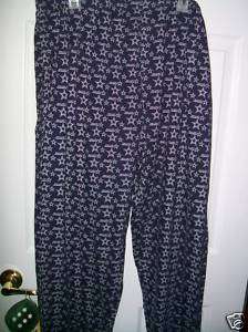 Dallas Cowboys Blue White Stars Sleep Lounge Pajama Pants PJ Mens Size 