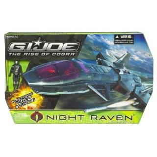 Gi Joe Movie 3.75 Echo Vehicle Night Raven with Air Viper