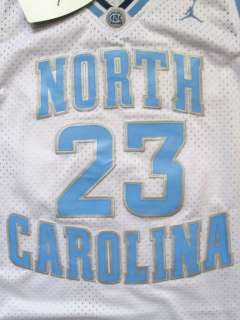 North Carolina 23# Micheal Jordan white Jersey Size M L XL 2XL  