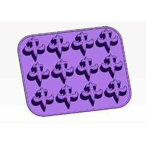   de Lis Small Logo Ice Tray & Candy Mold   Set of 2: Home & Kitchen