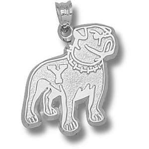  Yale University Full Body Bulldog Pendant (Silver) Sports 