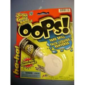  Oops Jokes and Gags Fake Spill (We Choose Style): Toys 