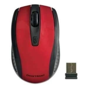  Exclusive Mobile Wireless Mouse Red By Gear Head 