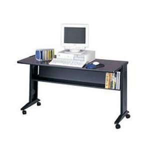  Safco® Mobile Computer Desk with Reversible Top: Home 