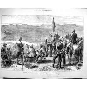 1879 Zulu War Heliograph Work Flashing Messages Army 