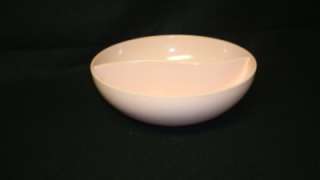 Vintage Mod Melmac Melamine Pink Stetson Divided 9 Round Serving Bowl 