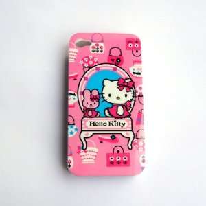  Hello Kitty Mirror Snap On Hard Case Cover for iphone 4 4G 