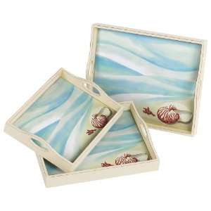  Kathy Irelands Gallery Sunset Beach Serving Trays: Home 