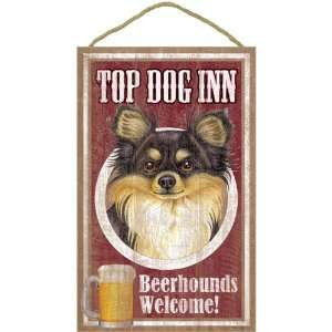   (black & tan) Top Dog Inn Beerhounds Welcome!: Everything Else
