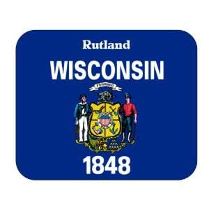  US State Flag   Rutland, Wisconsin (WI) Mouse Pad 